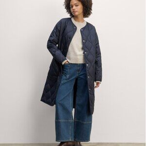 Everlane - The Long Quilted Liner - NWOT